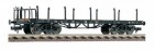 5286 Fleischmann Four-axled stake car with brake platform type SSk 07